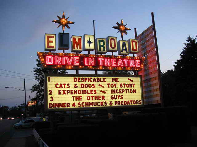 Elm Road Triple Drive-In - 2000S Photos (newer photo)